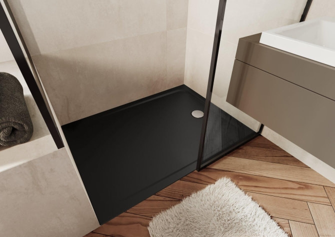 Duschwanne Stahl Cayonoplan 90x90x1,8cm