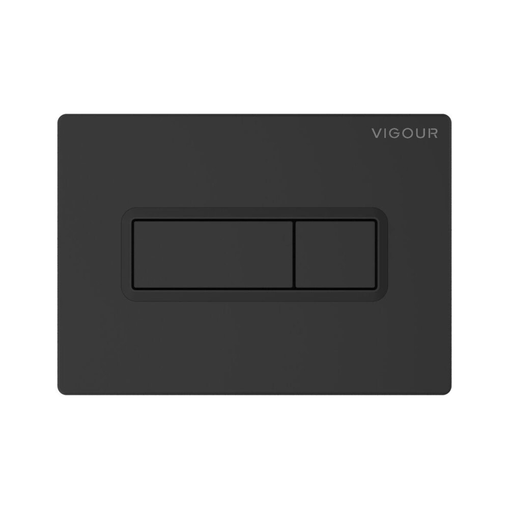 Betätigungsplatte TEES matt-schwarz