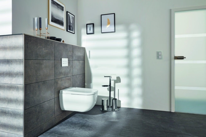 derby AQUAWASH Dusch-Wand-WC komplett