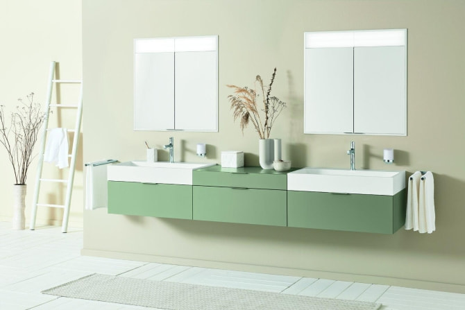 VIG WH SPS 2 T. mit LED  Griff WH