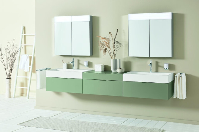 VIG WH SPS 2 T. mit LED  Griff WH