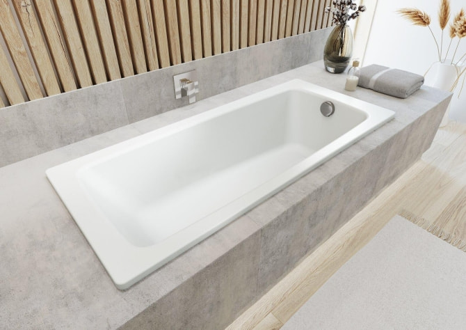 Badewanne Stahl Cayono 170x75cm