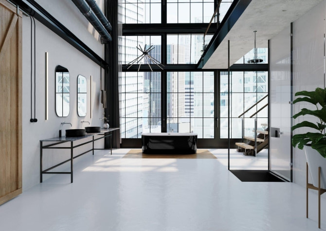 Duschfläche Stahl Nexsys 120x90cm