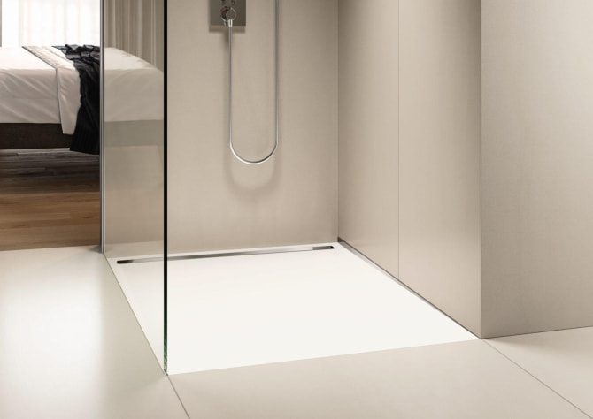 Duschfläche Stahl Nexsys 120x90cm