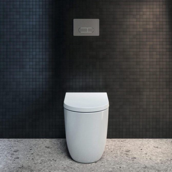Standtiefspül-WC Blend Curve AquaBlade