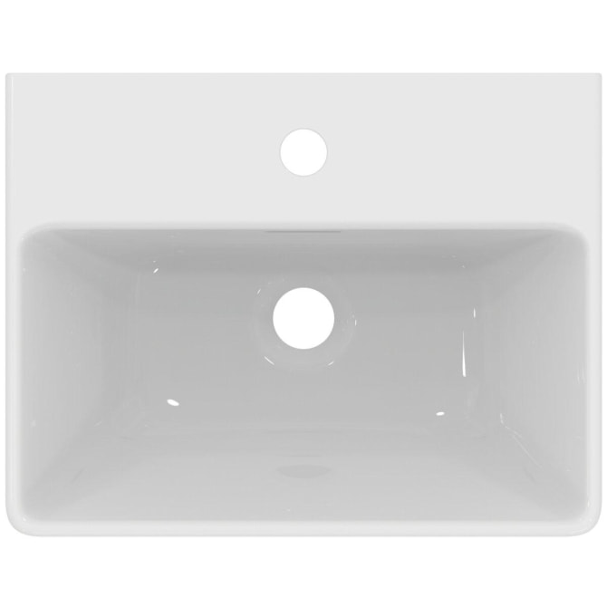 Handwaschbecken derby V3 edge 45x35cm ws