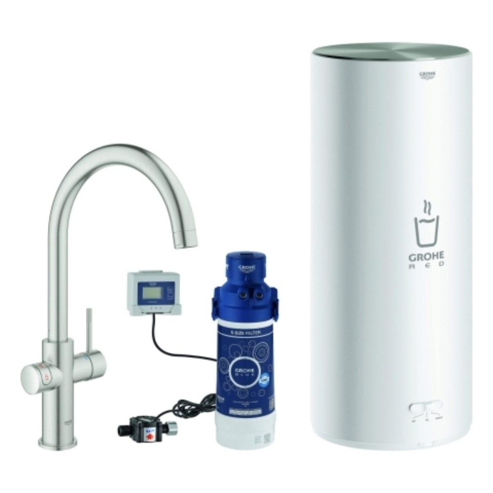 GROHE Armatur und Boiler Red Duo 30079