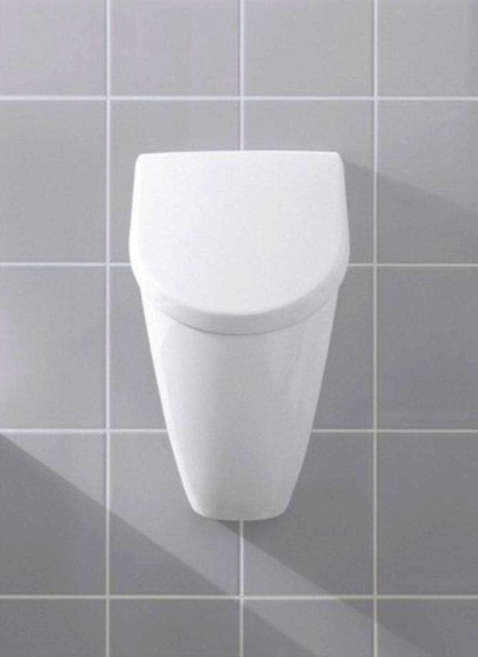 Urinal Subway weiss
