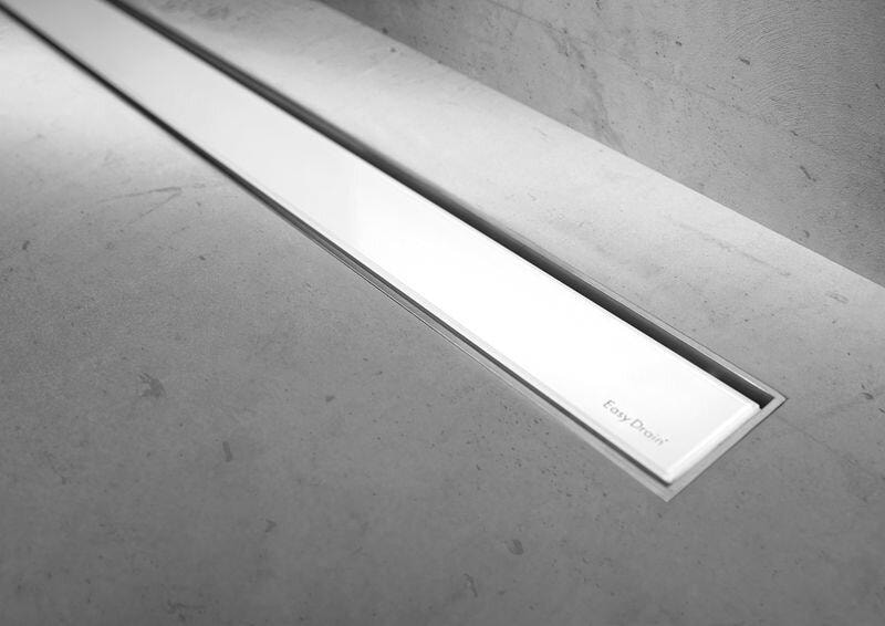 Rost ESS Easy Drain"Glas Weiss"   1000mm
