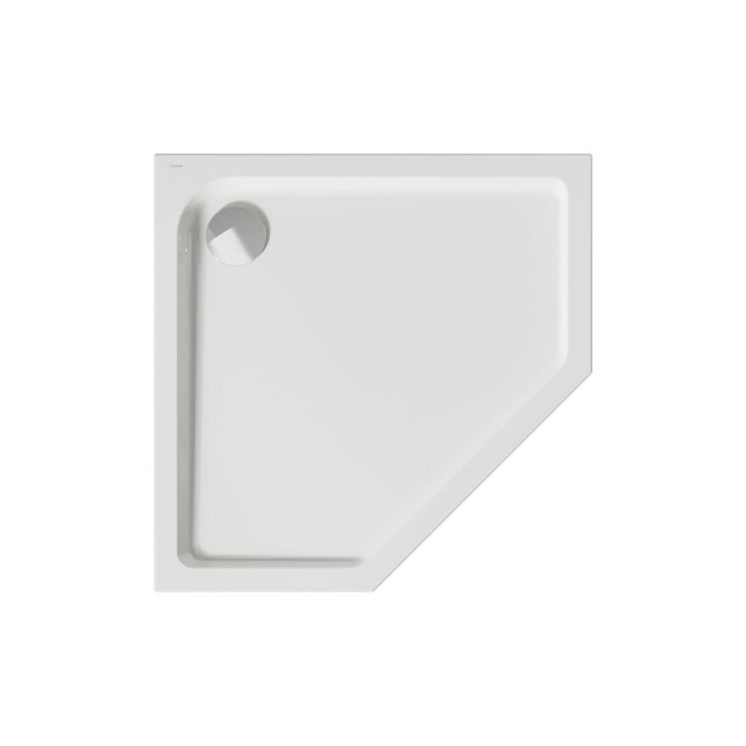 Fünfeckduschwanne Acryl one 90x90x2.5cm