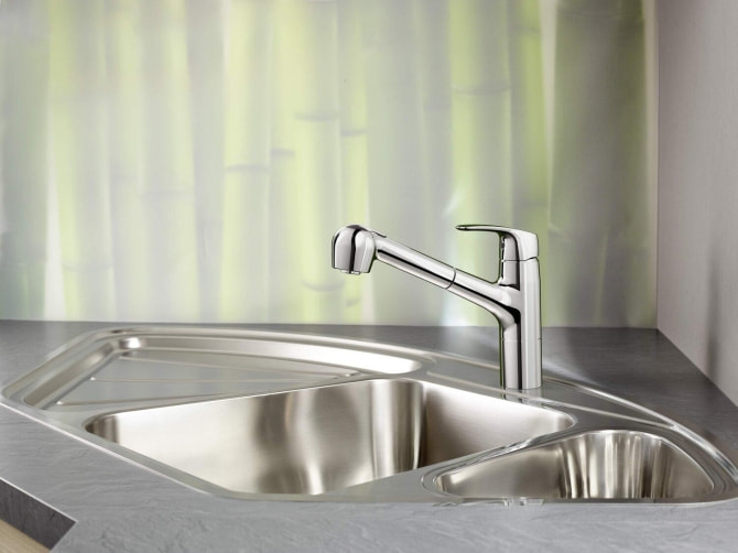 Einhand-Spültischbatterie Hansapinto