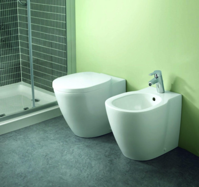 WC-Sitz Connect m.Deckel weiss