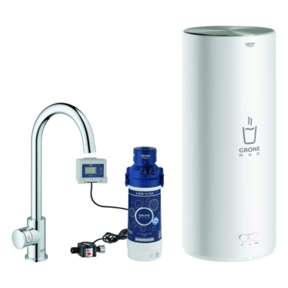 GROHE Standventil und Boiler Red Mono
