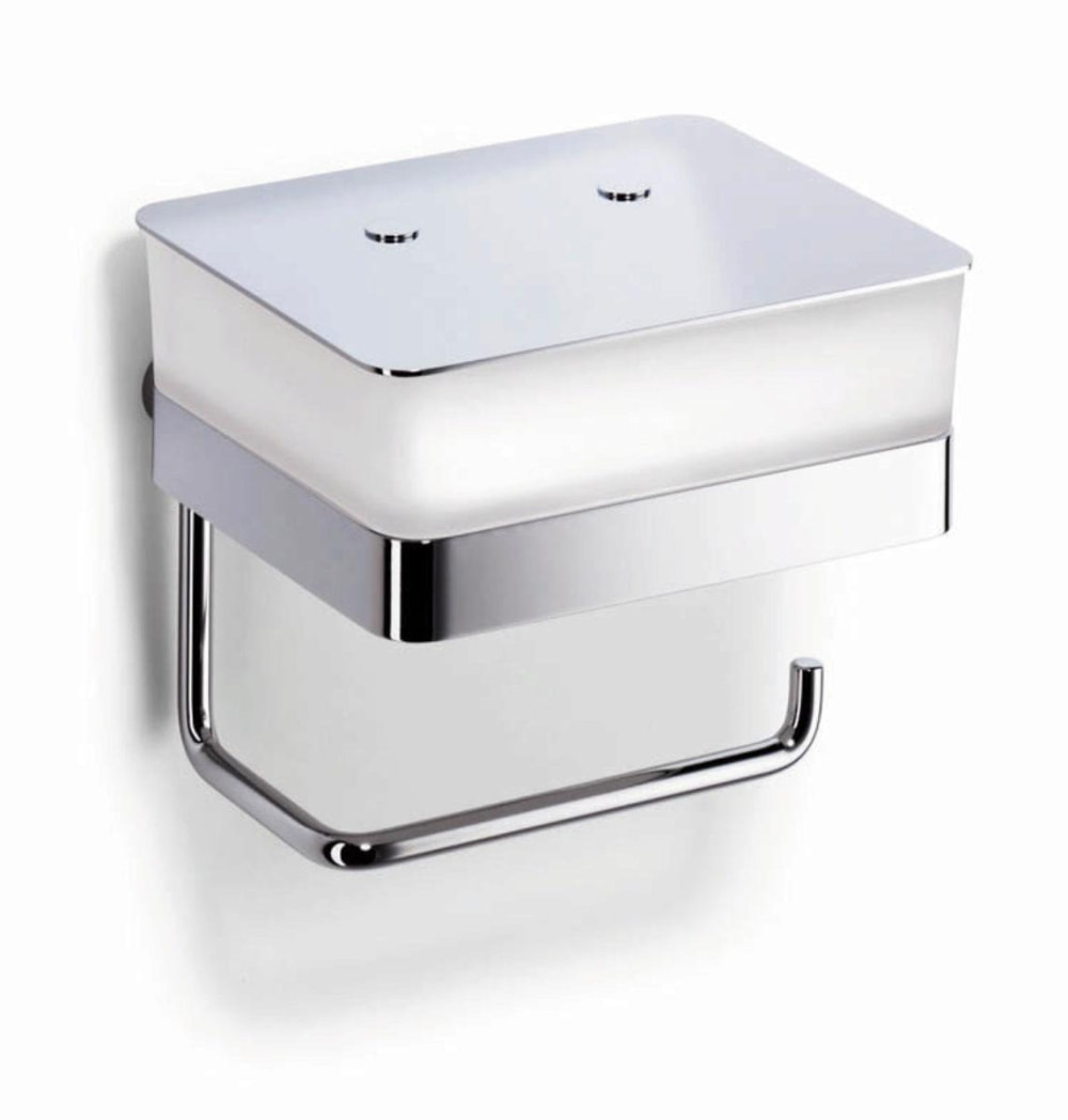 Papierhalter WC- Duo verchromt