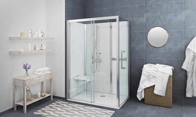 Komplettdusche Vinata Comfort Eck