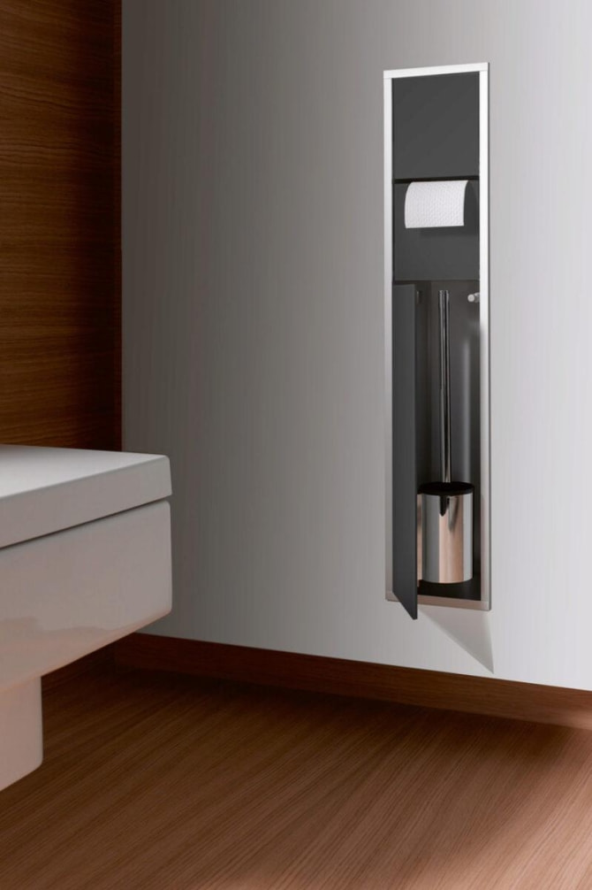 UP-WC-Modul EMCO ASIS chrom / optiwhite