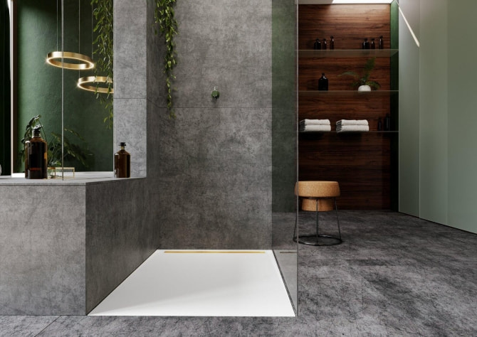 Duschfläche Stahl Nexsys 120x90cm