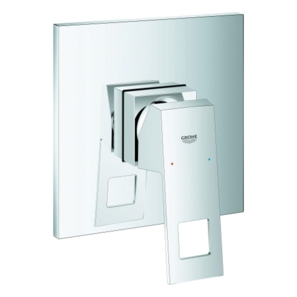 Farbset Brausebatterie Eurocube verchr.