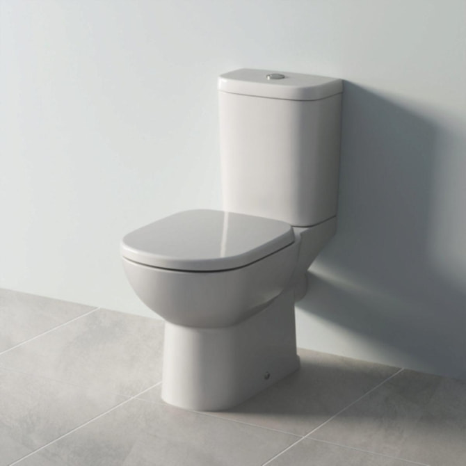 WC-Sitz Eurovit-Plus eckig m.Deckel weiß