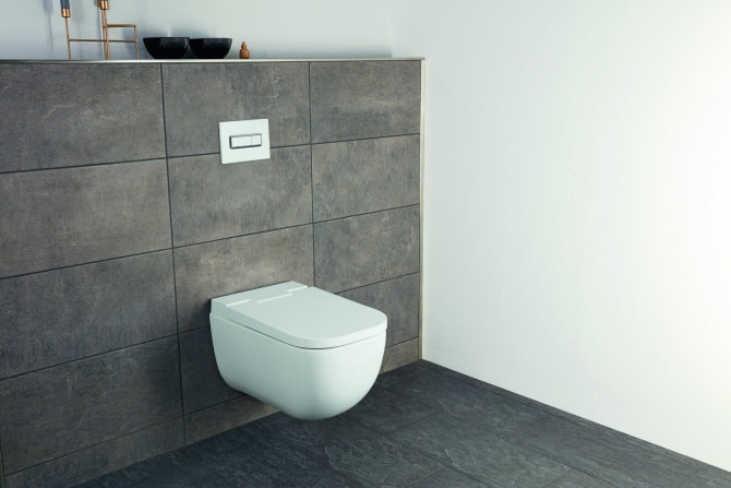 derby AQUAWASH Dusch-Wand-WC komplett