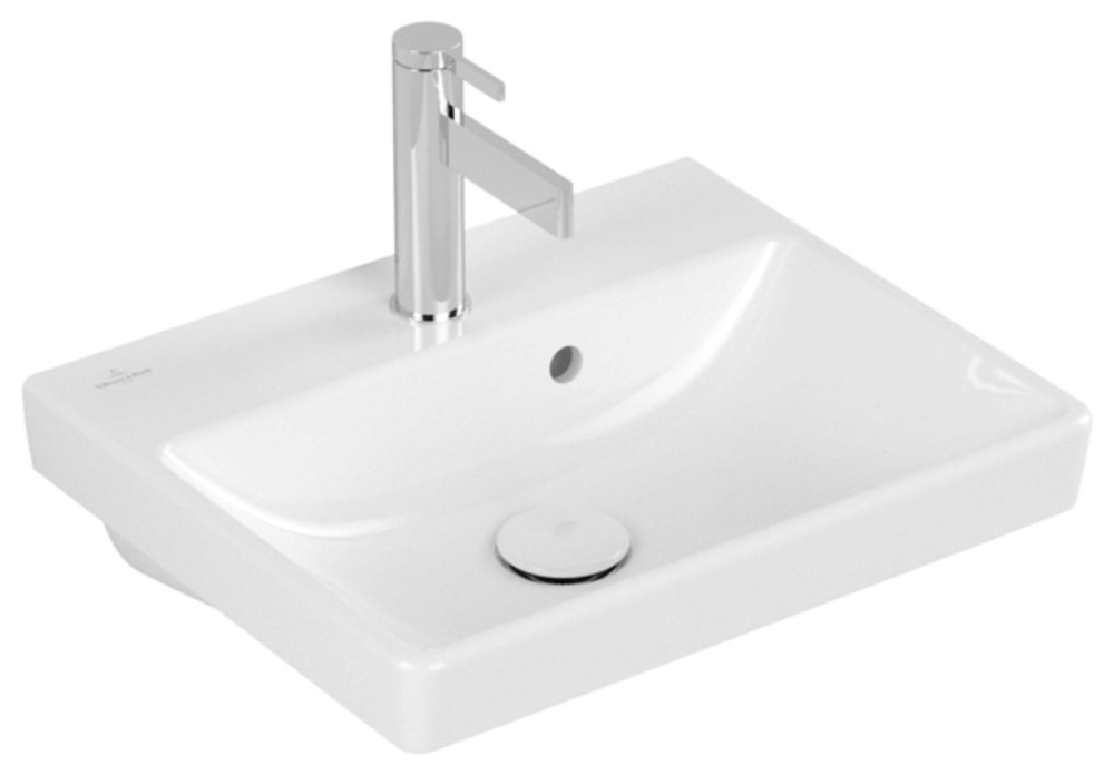 Handwaschbecken Avento 45x37cm weiss