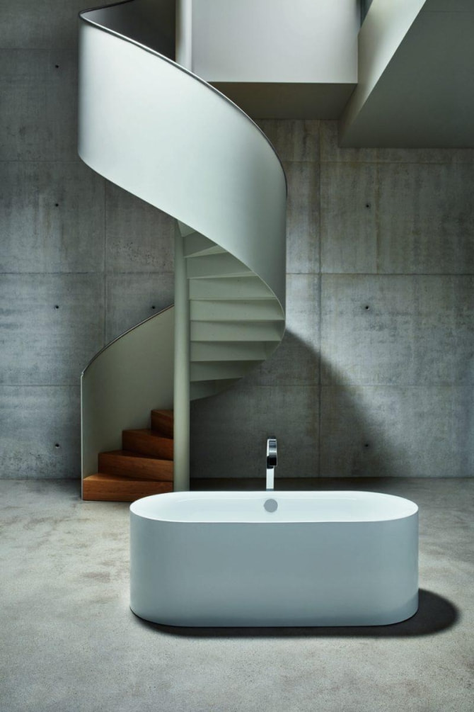 Badewanne Stahl BetteLux oval Silhouette