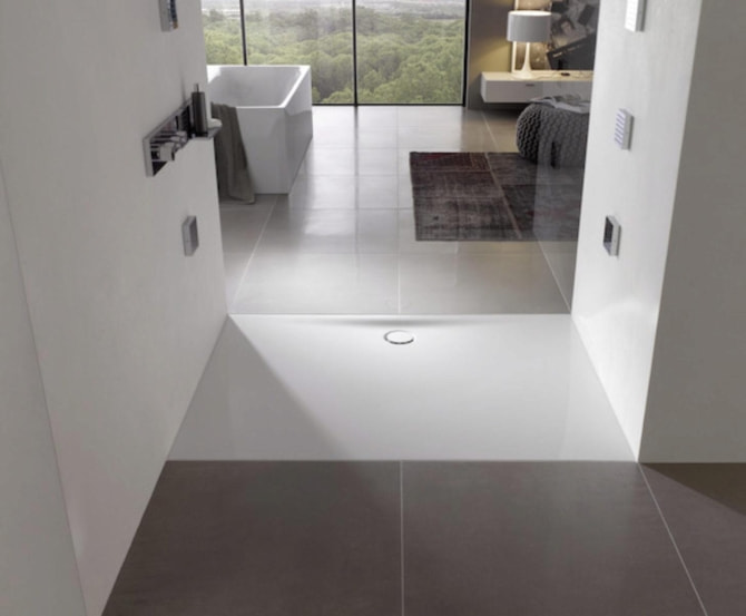 Duschwanne BetteFLOOR Side 100x100cm