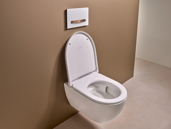 GE Acanto Set WWC m. WC-Sitz, Tiefspüler