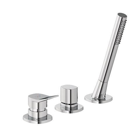 3-Loch Wannenfüll- und Brause-EHM SOUNA