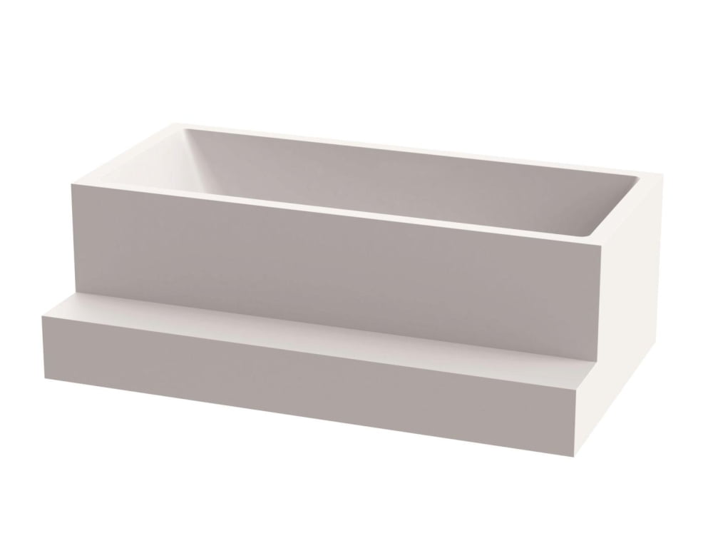 Badewanne MW white freistehend 170x104cm