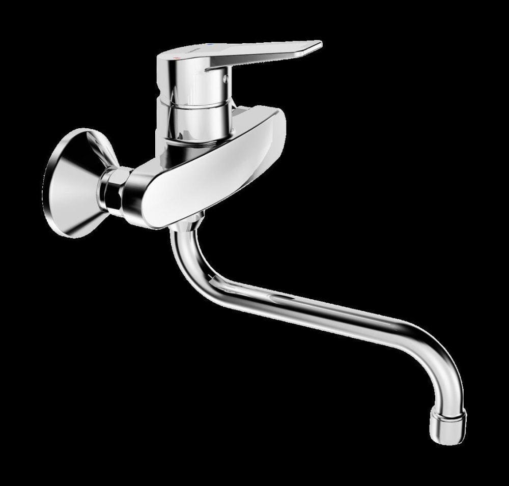 Einhand-Wandbatterie Hansatwist