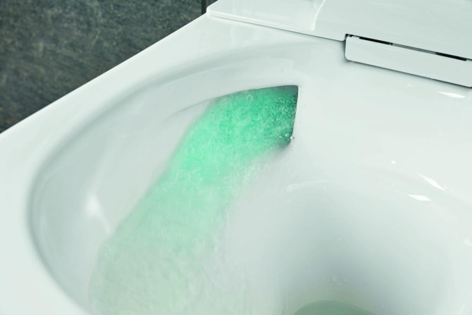 derby AQUAWASH Dusch-Wand-WC komplett