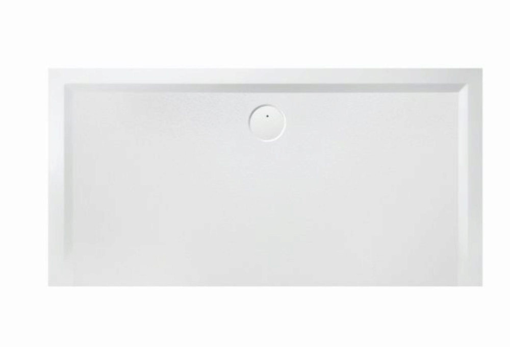 Duschwanne Mineralguss Muna 100x80x3cm