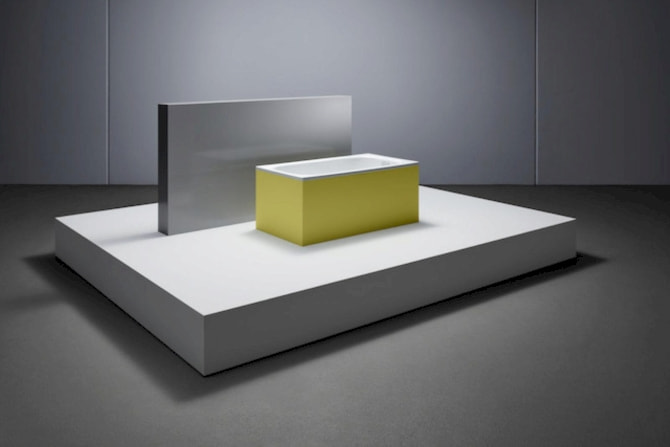 Badewanne Stahl Labette 118x73cm