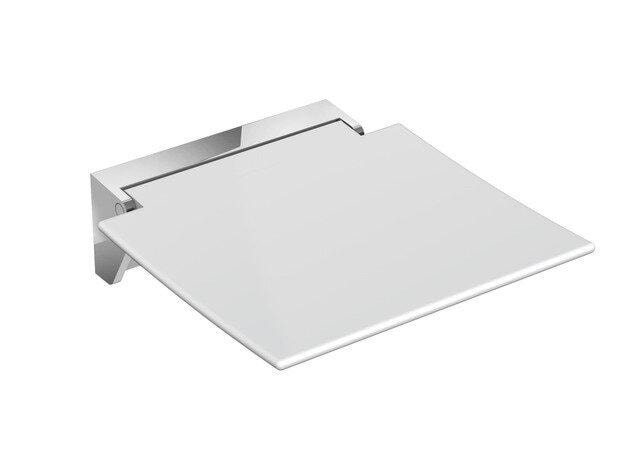 Klappsitz 350 Hewi eckig signalweiss