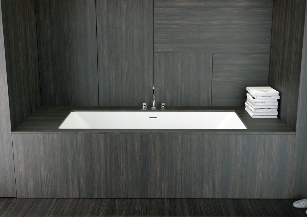 Badew.Shape 170x70cm K/Stone weiß matt