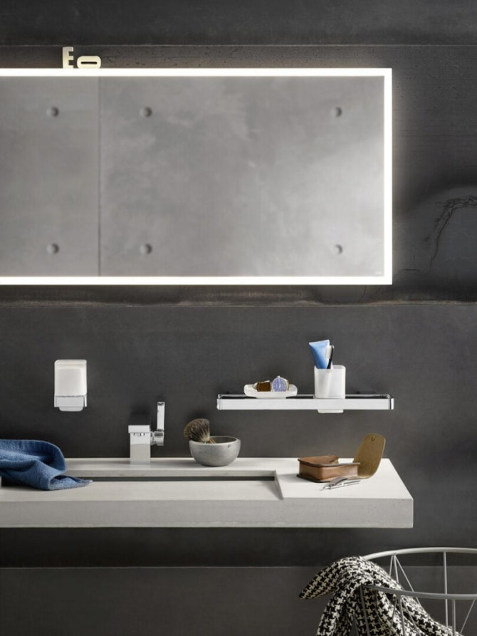 emco Loft Seifenspender Glas sat.