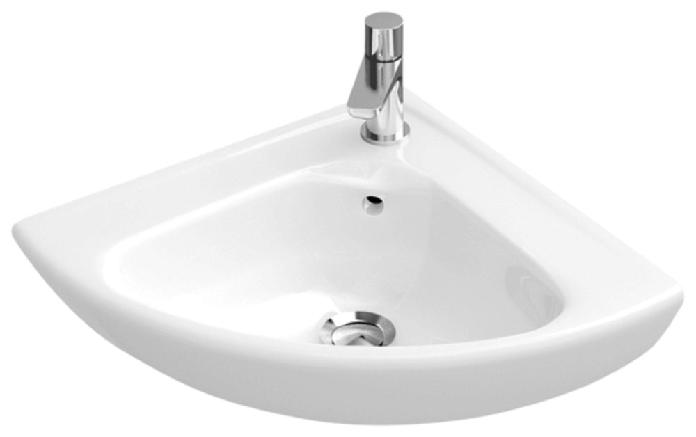 Eckhandwaschbecken O.Novo Compact/Omnia