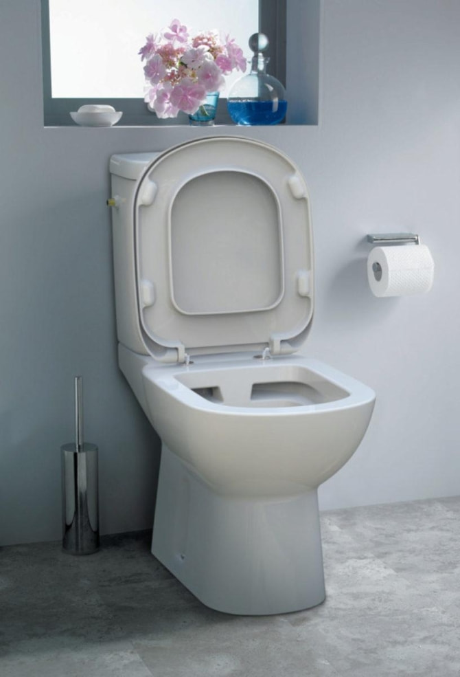 WC-Sitz Eurovit-Plus eckig m.Deckel weiß