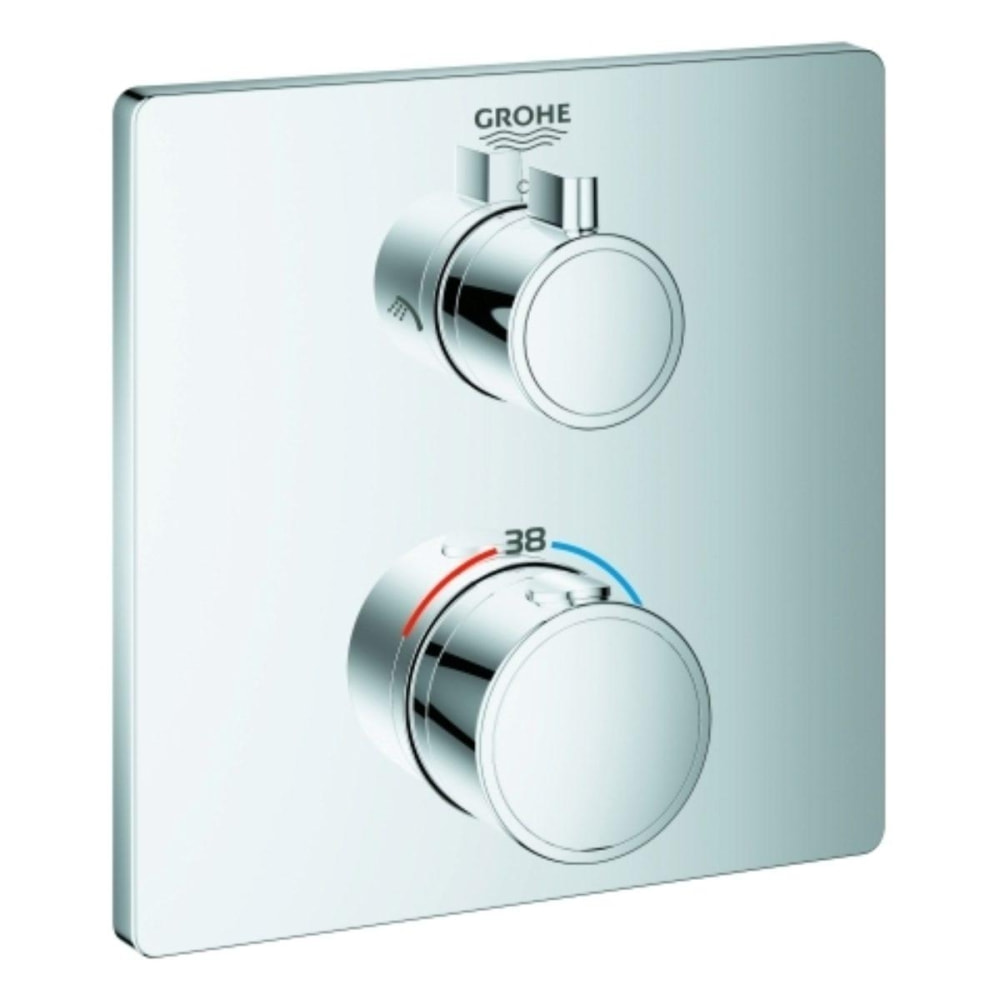 Farbset Brausethermostat Grohtherm eckig
