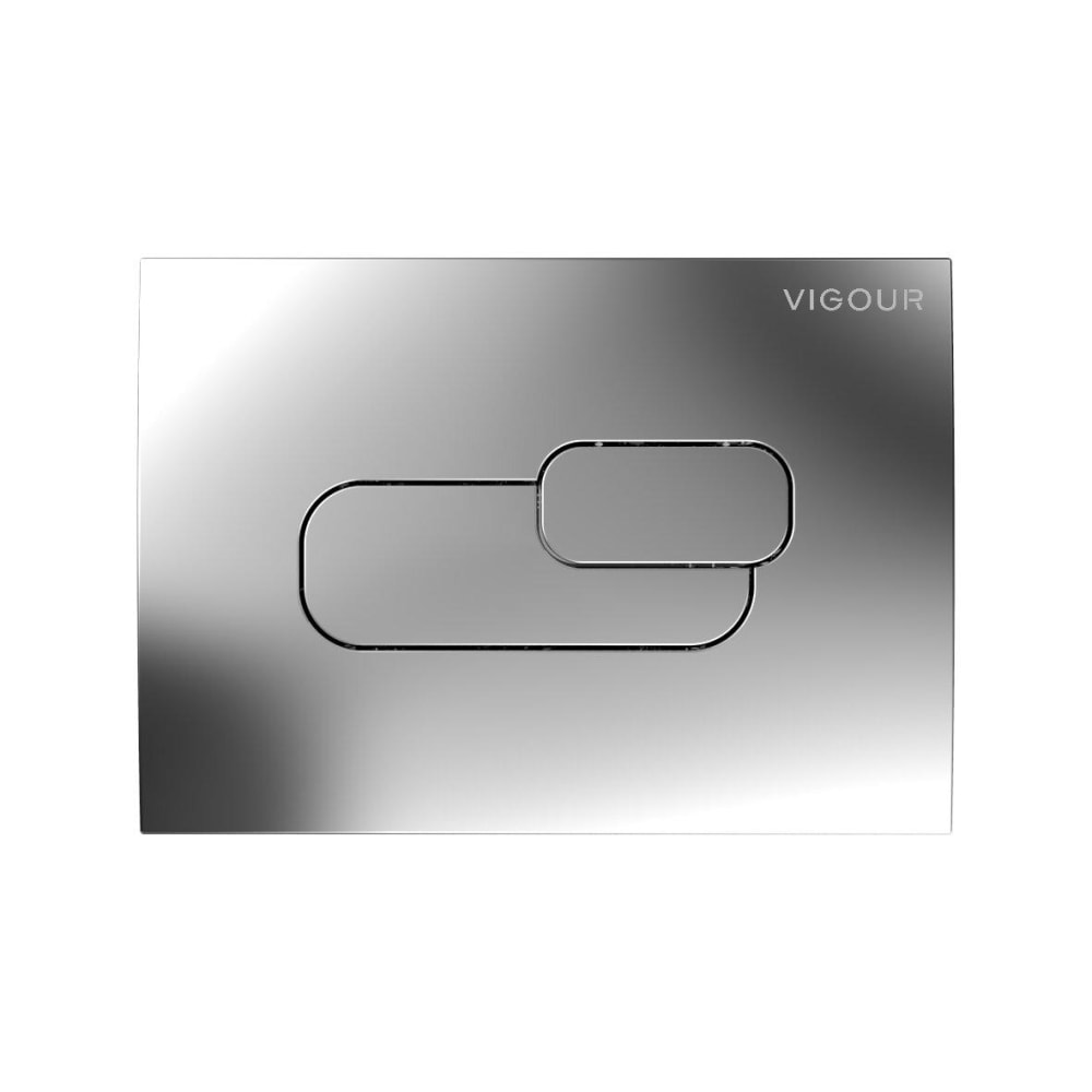 Betätigungsplatte AI 2 verchromt