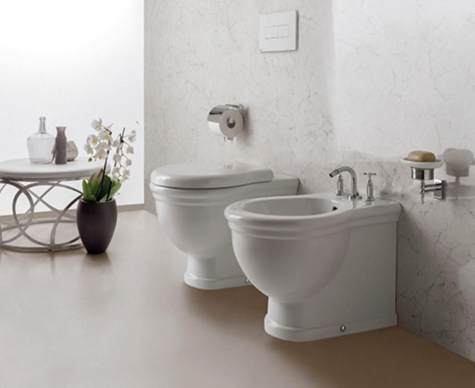 Stand-WC PAESTUM 57x38 cm