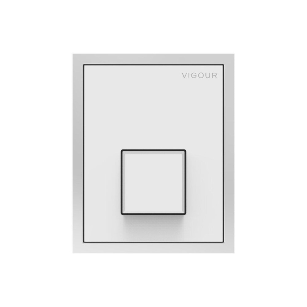 Urinal-Betätigungsplatte AI Glas weiss