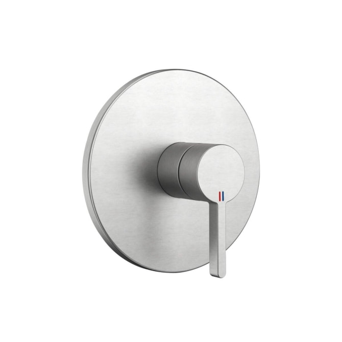 Farbset Brausebatt. BEVO brushed steel