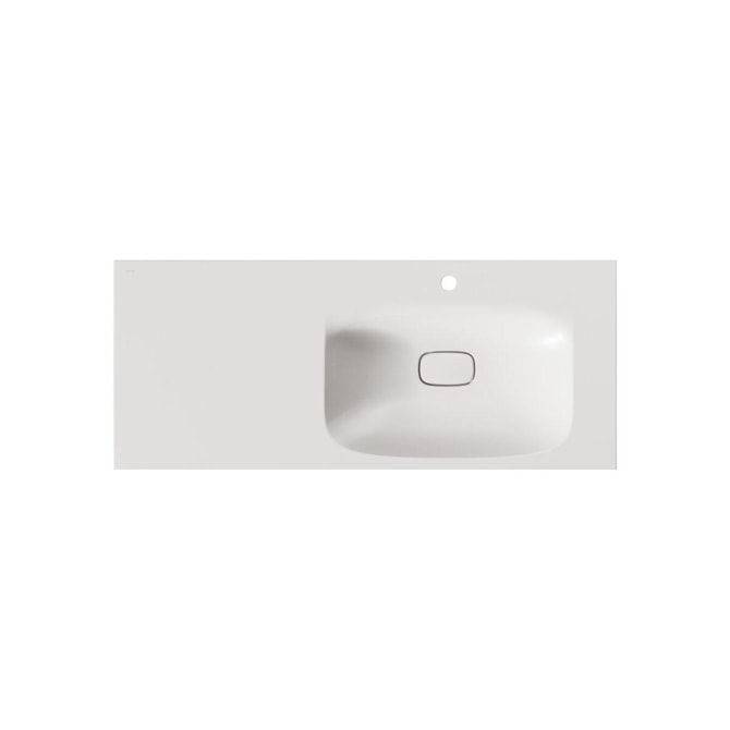 Möbelwaschtisch vogue 120x50cm asym.re.