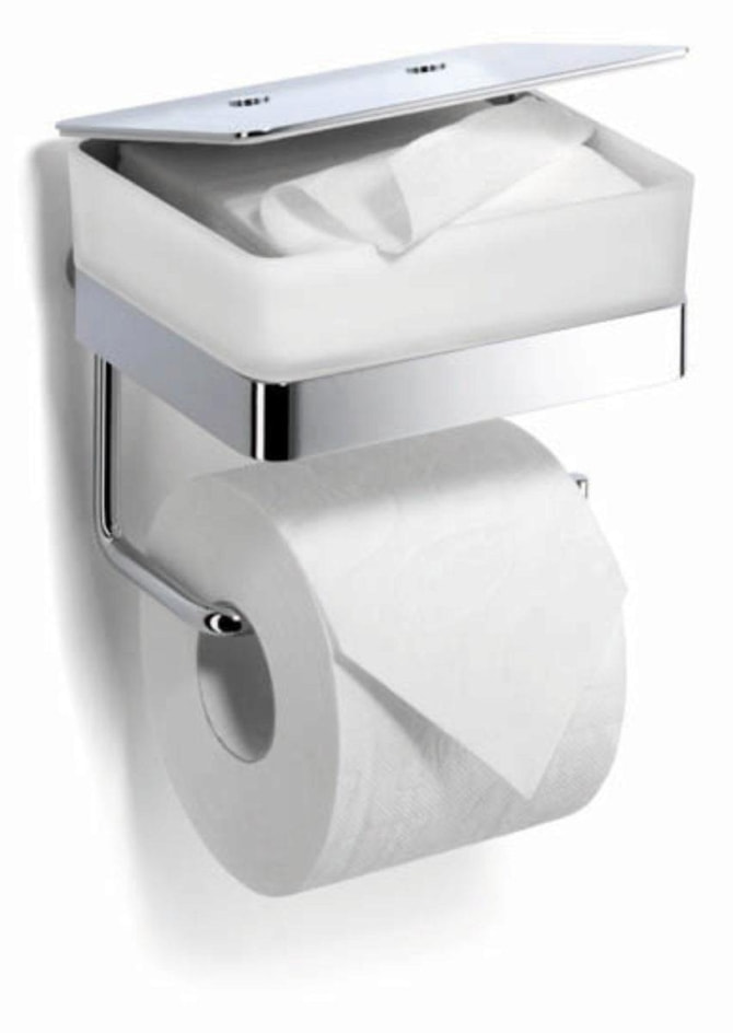 Papierhalter WC- Duo verchromt