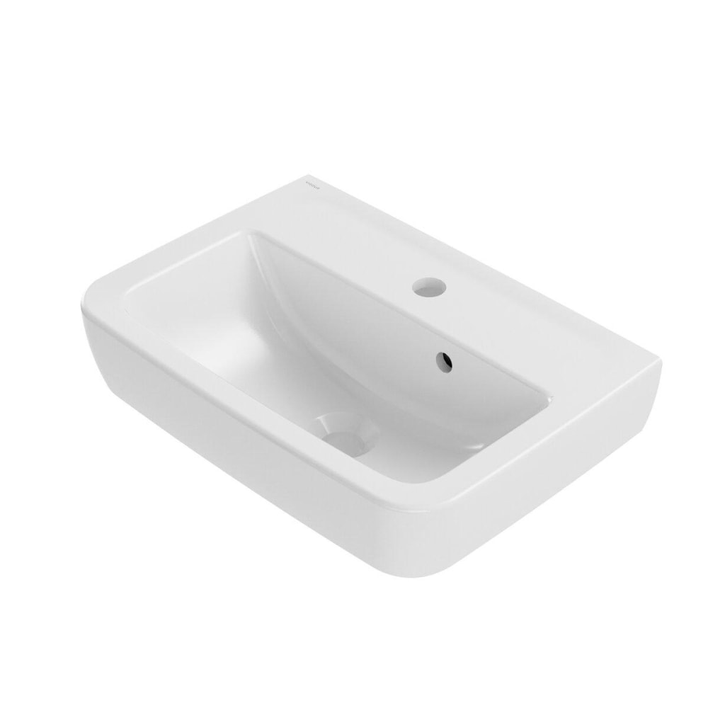 Handwaschbecken clivia eckig 50x35 cm