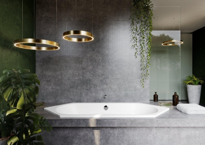 Badewanne Stahl Vaio Duo 6 210x80cm