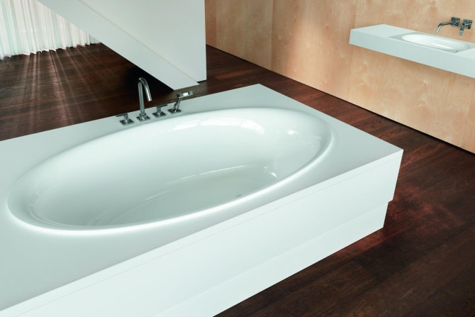 Badewanne Stahl BetteEve Oval 180x100cm