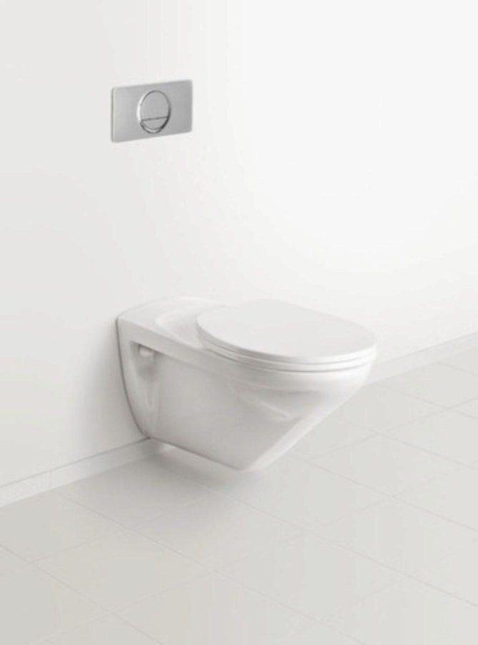 WC-Sitz O.Novo mit Deckel weiss